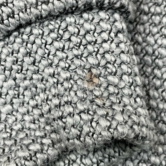 Sweaty Betty Size US 8 Gray Quarter-Zip Sweater minor flaws - Picture 4 of 12